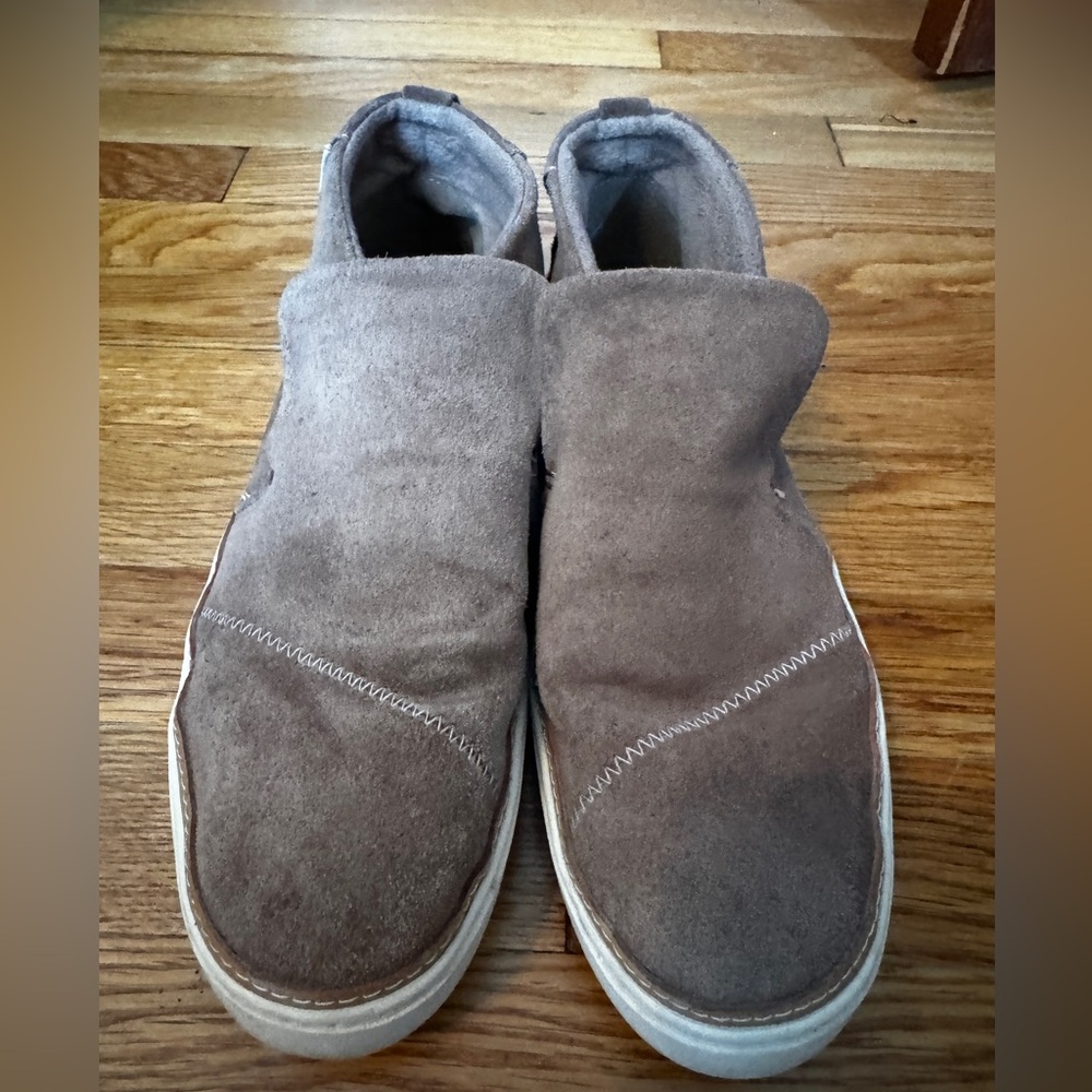 TOMS womens Paxton sneaker taupe/grey